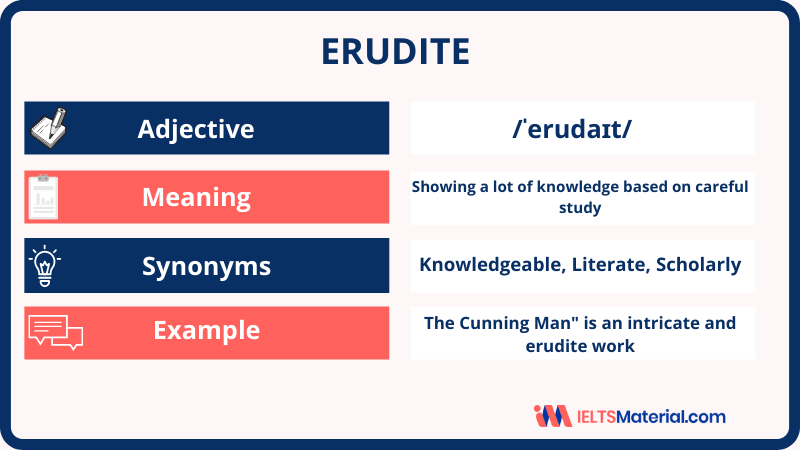 erudite synonym