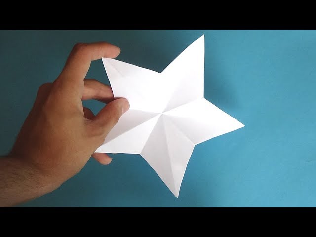 estrellas de papel paso a paso faciles