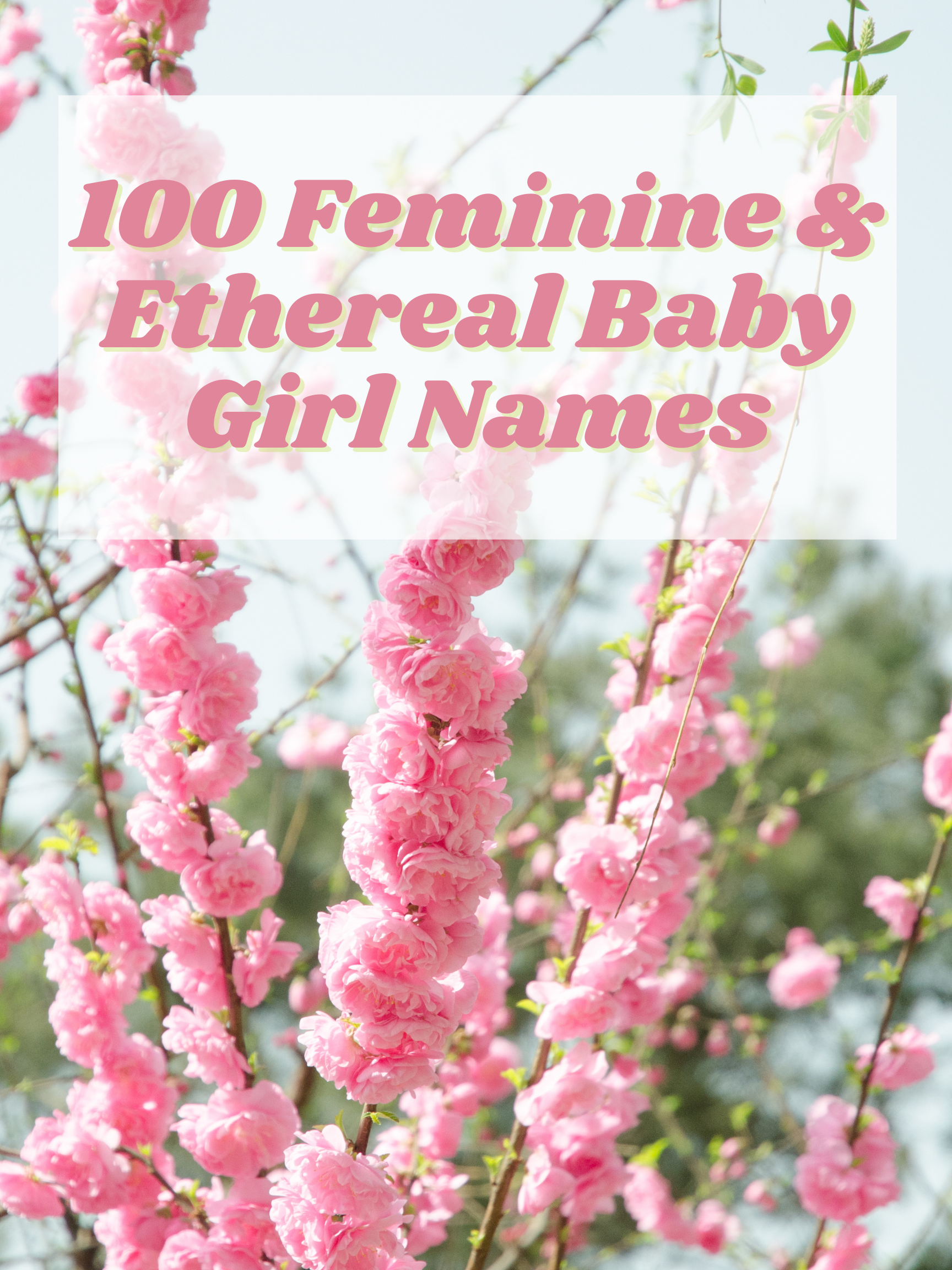 ethereal girl names