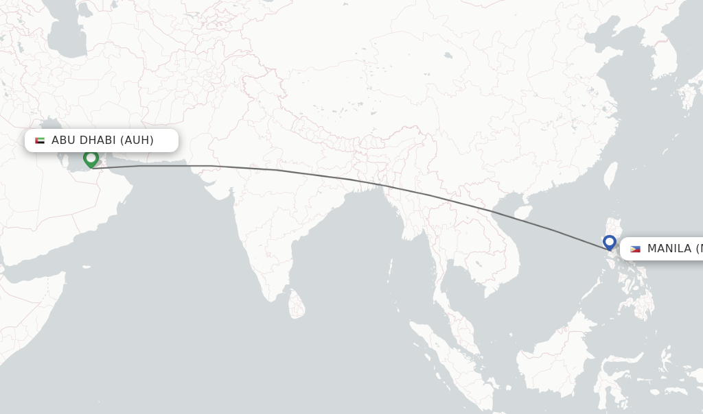 etihad flight status abu dhabi to manila