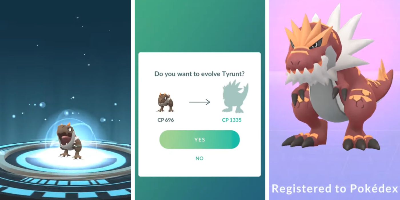 evolving tyrunt