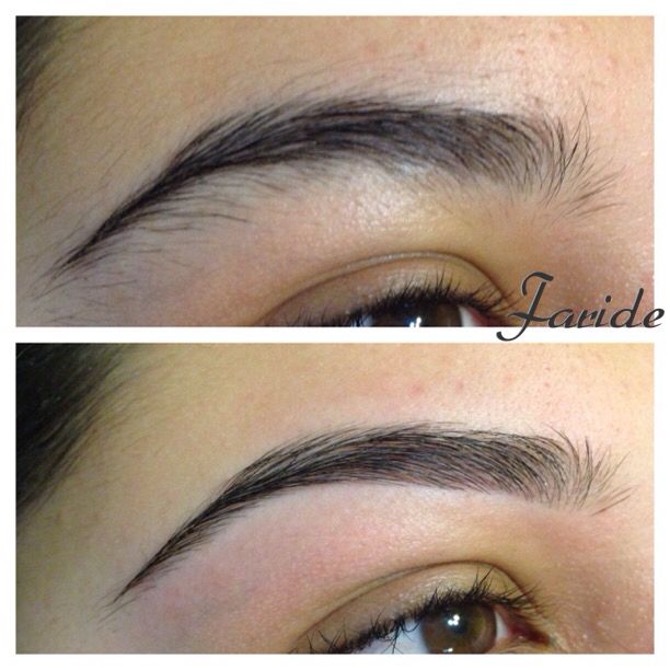 eyebrow threading pictures