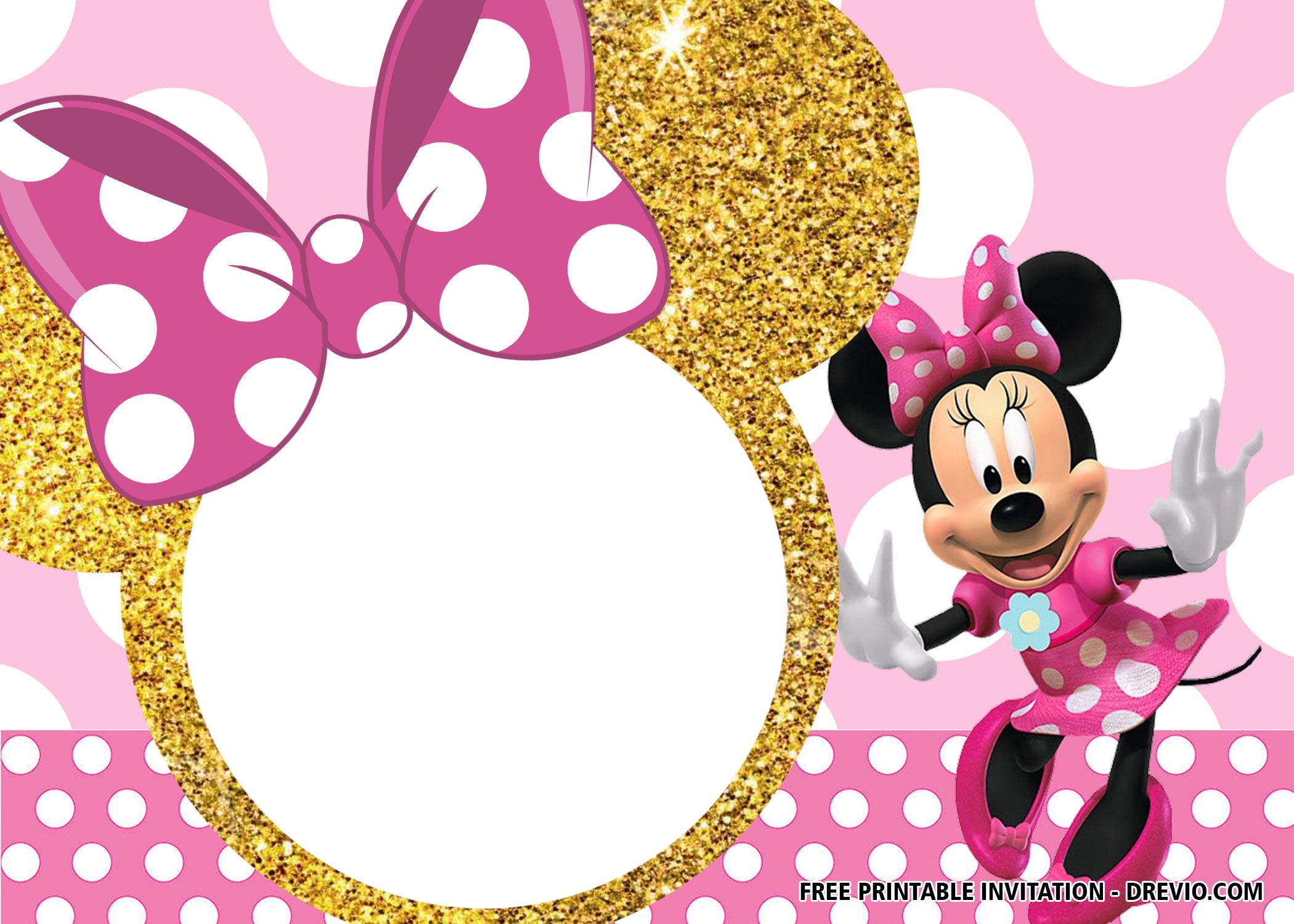 minnie invitations