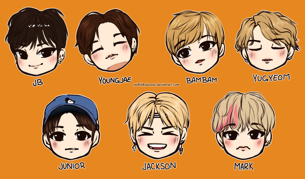 got7 chibi