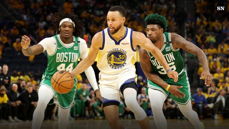 golden state warriors boston celtics score