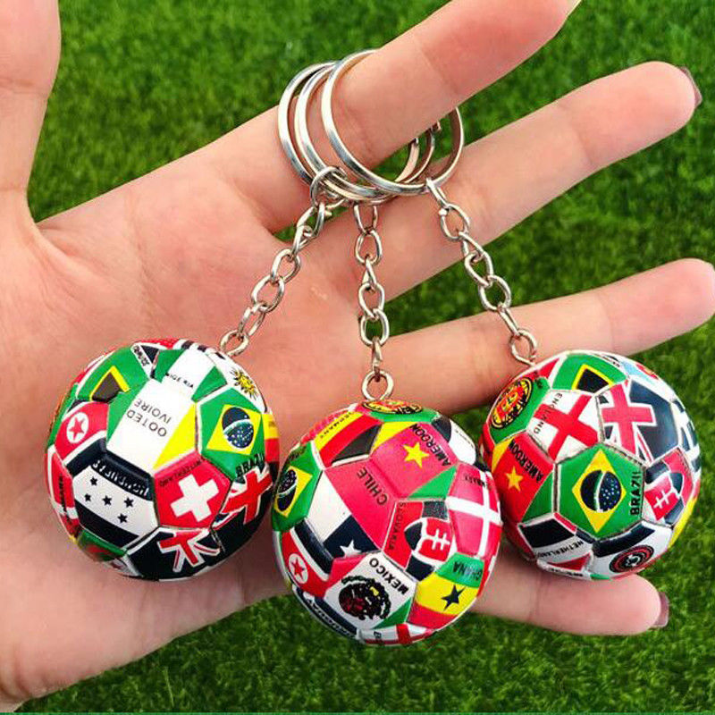 soccer ball keychain