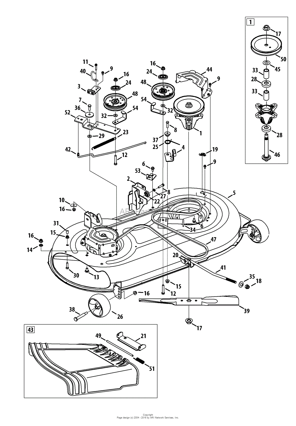 craftsman lt2000 parts