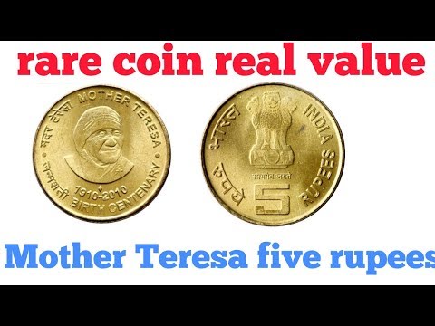 mother teresa coin value