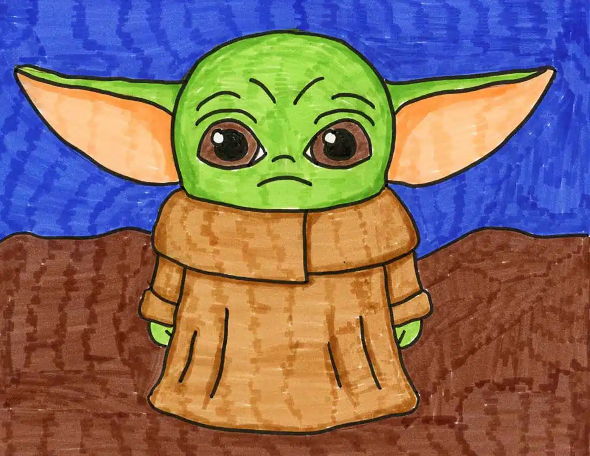 yoda drawing