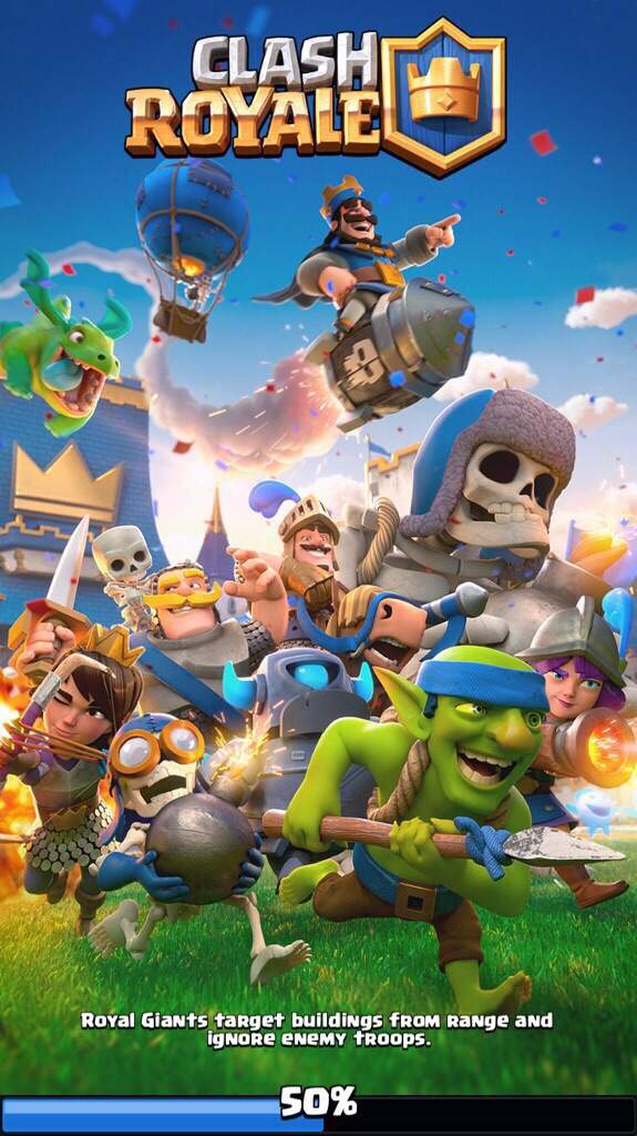 clash royale loading screen