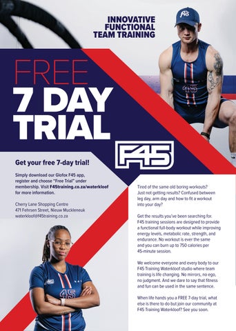 f45 trial week