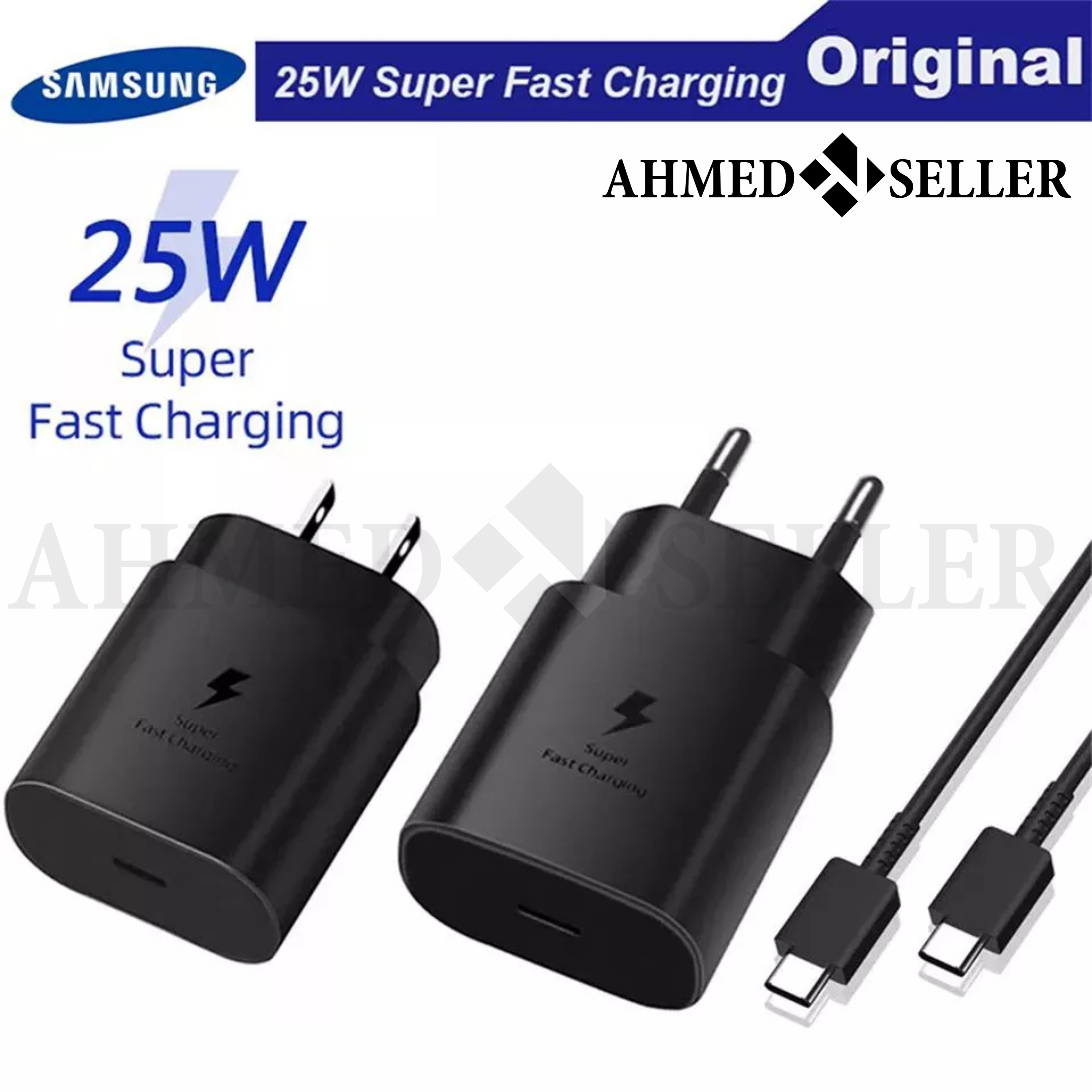 cargador super fast charging de 25w