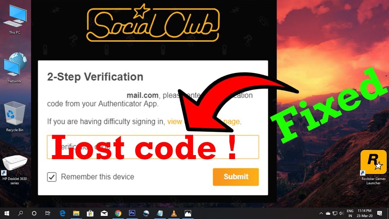 2 step verification rockstar support