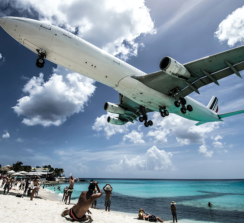 airfare to st martin