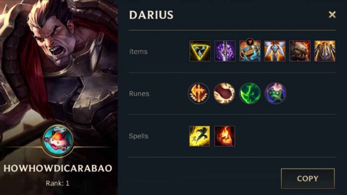 darius guide