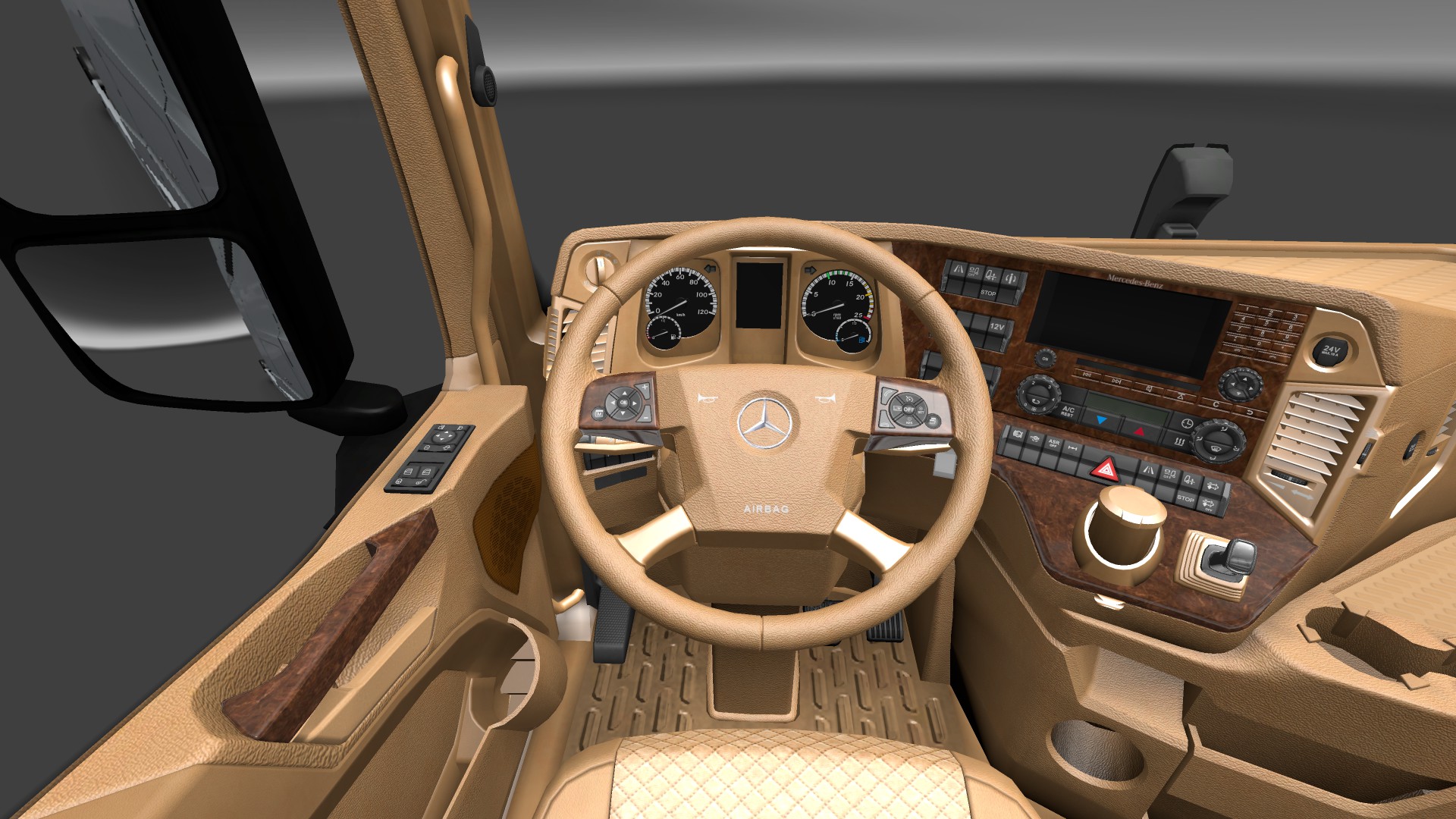 ets 2 mercedes interior