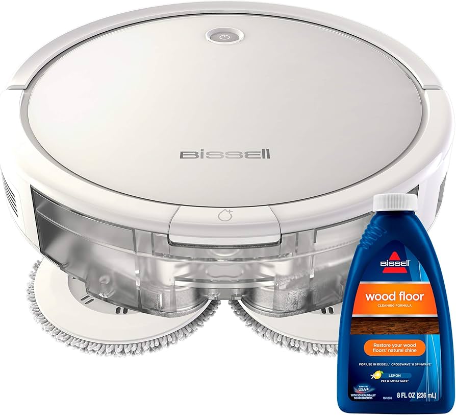 spin wave wet and dry robotic vacuum