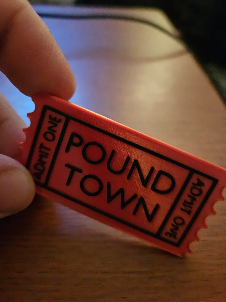 ticket to poundtown