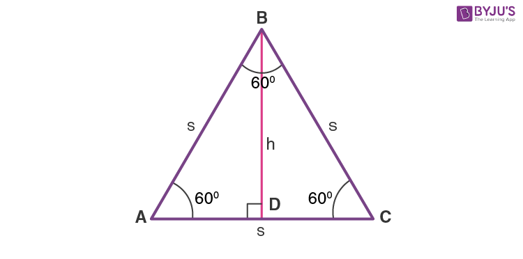 altitude of equilateral triangle formula