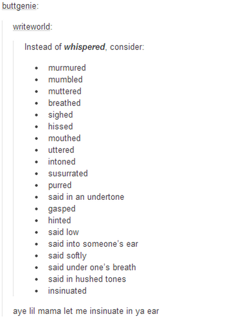 whisper synonym