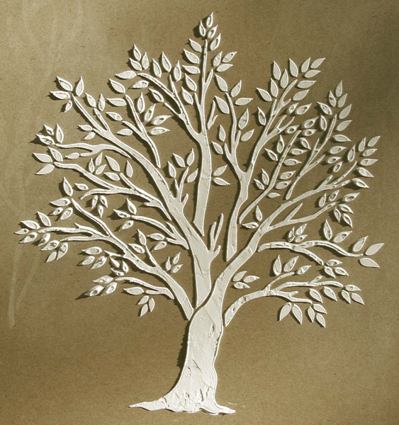 stencil tree design