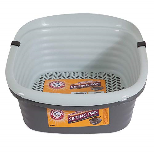 sifting litter box arm and hammer