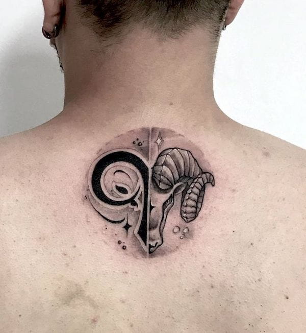 aries horoscope tattoo