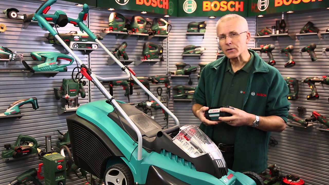 bosch lawnmower batteries