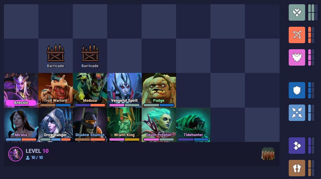 dota underlords guide tier list