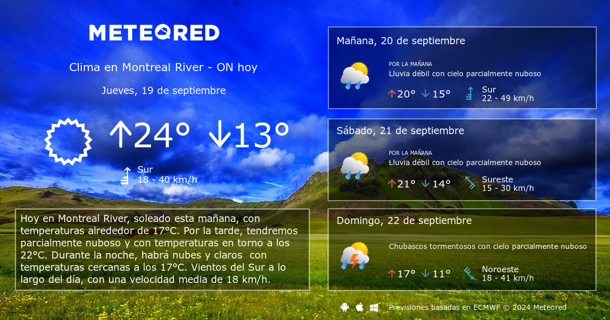 clima de 10 días para montreal