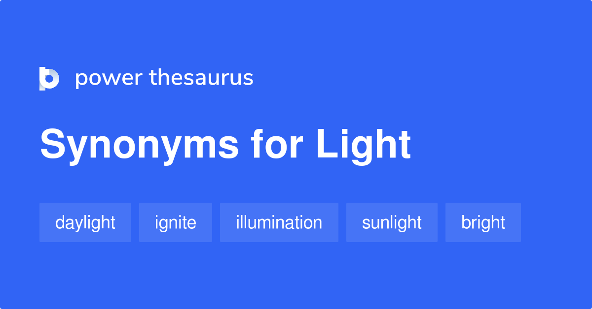 light synonyms