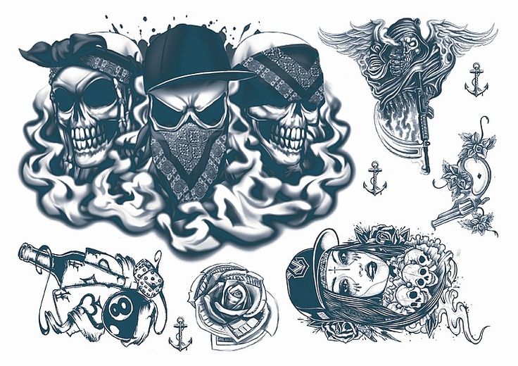 tatuajes gangsta