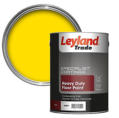 b&q yellow paint