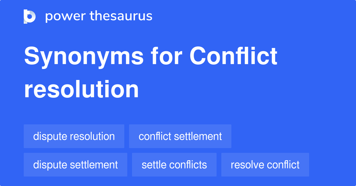 conflict synonym