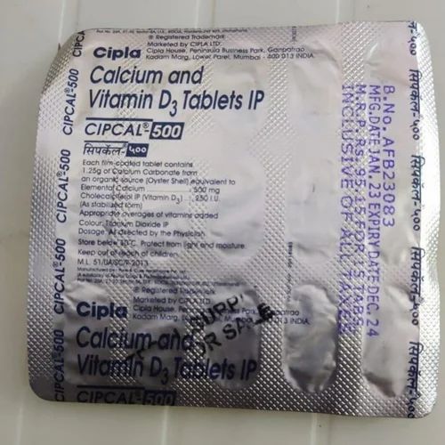 cipla 500 calcium with vitamin d3