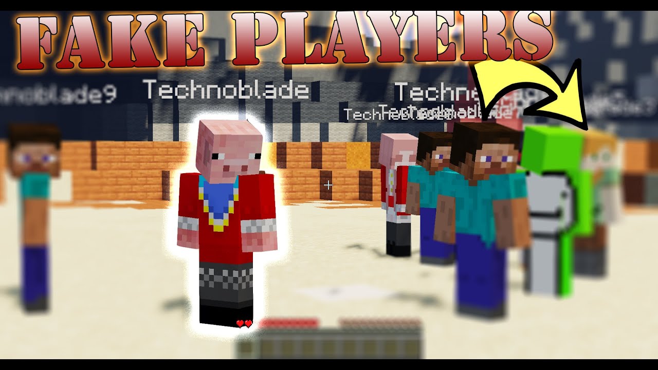 fake player mod minecraft