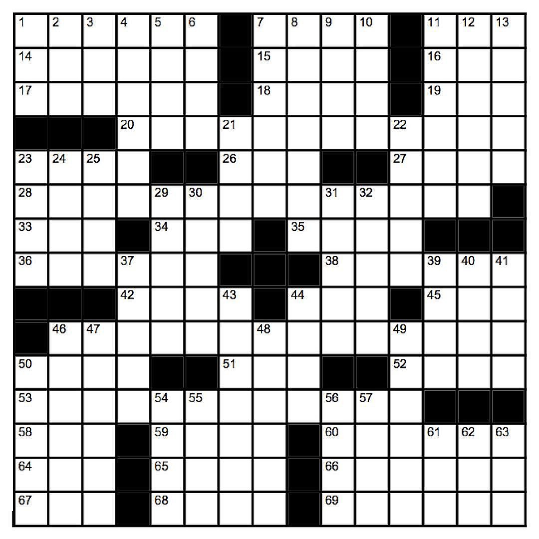 famous nyt crossword