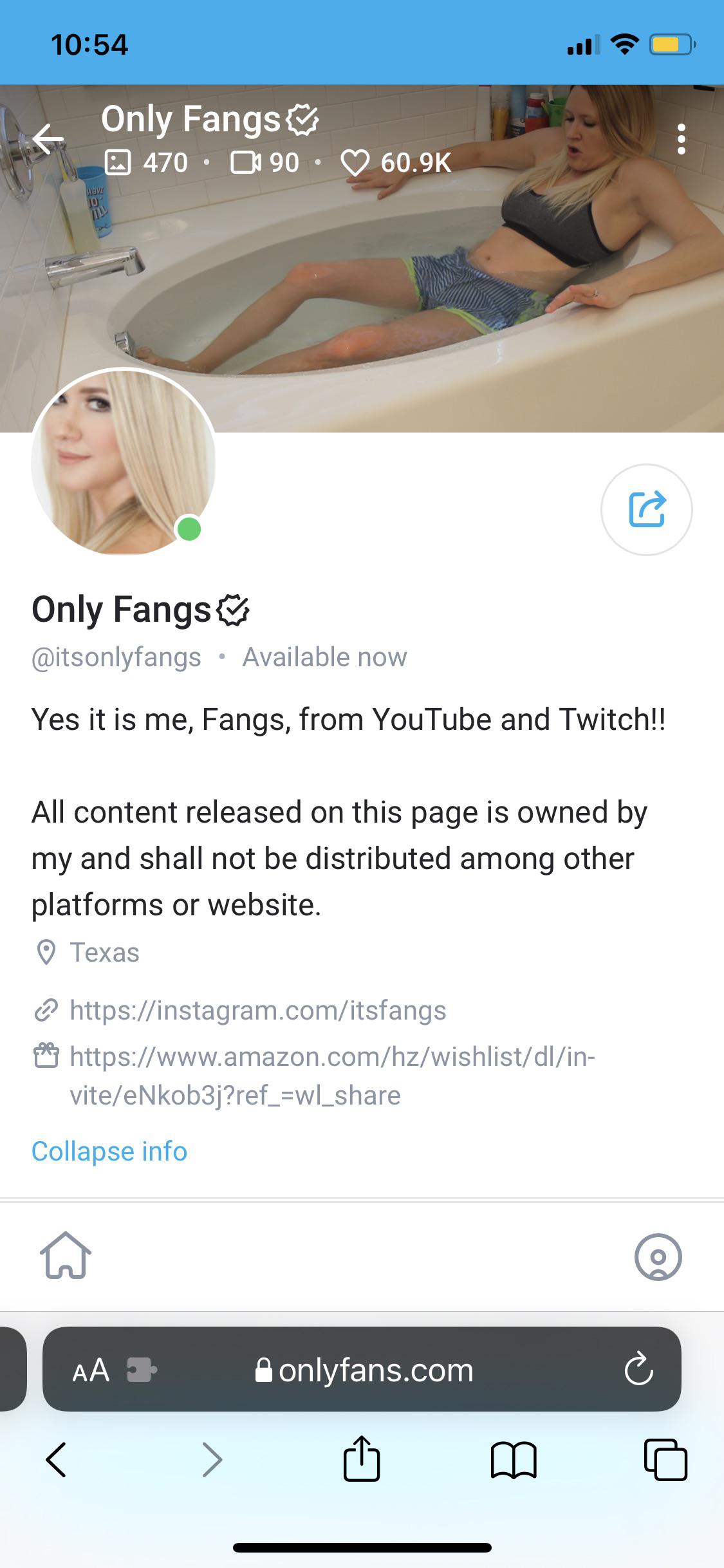 fangs onlyfans leaked