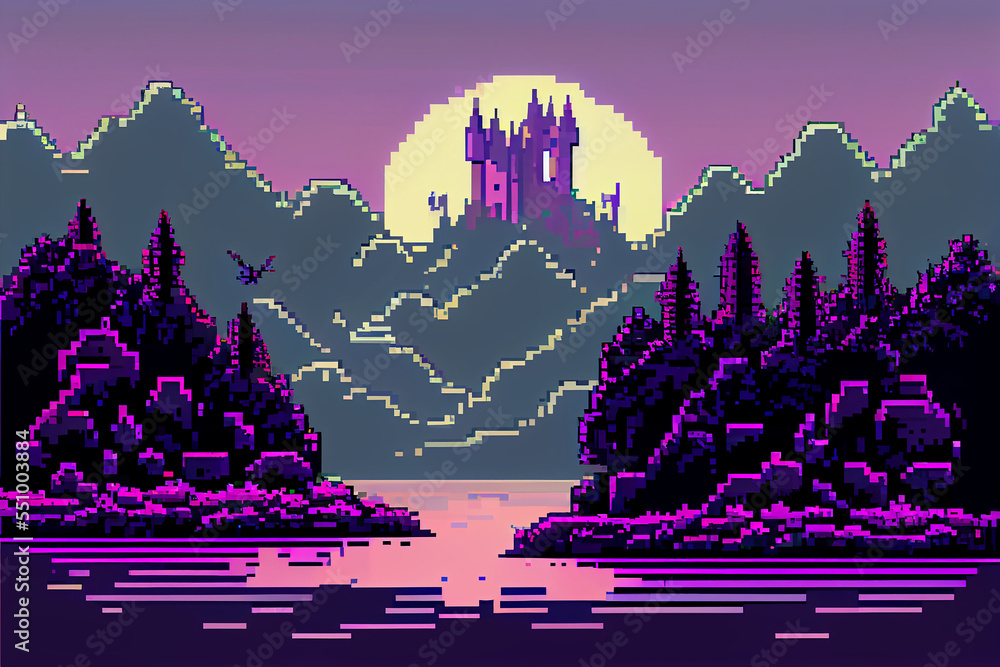 fantasy pixel art