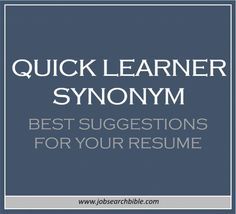 fast learner synonym