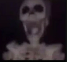 skeleton screaming meme