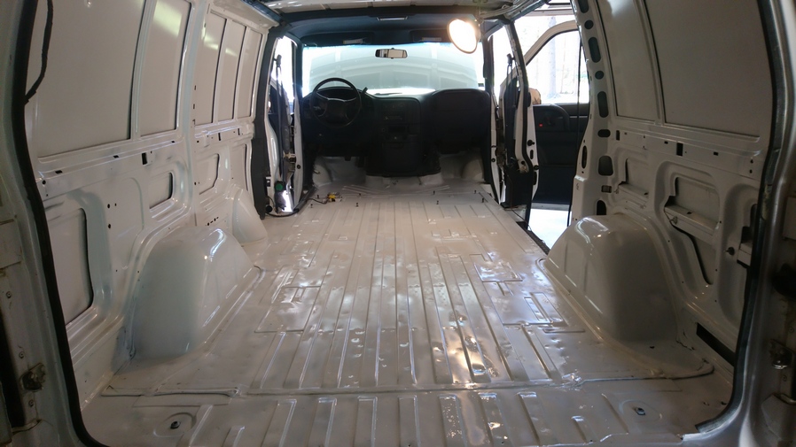 astro van interior