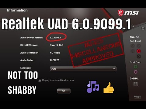 realtek universal audio driver