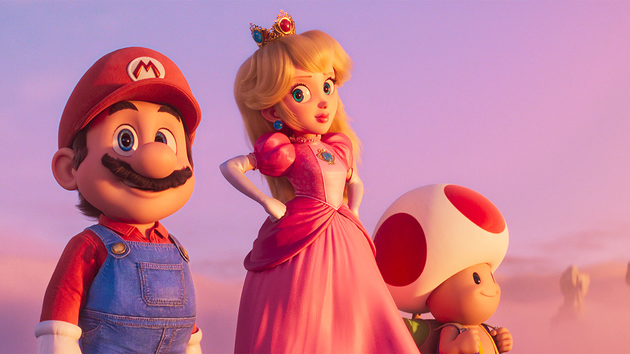 mario luigi and princess peach