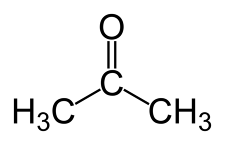 structure of propanone