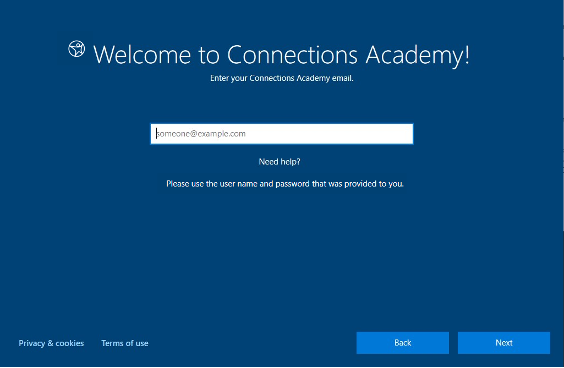 connections academy login