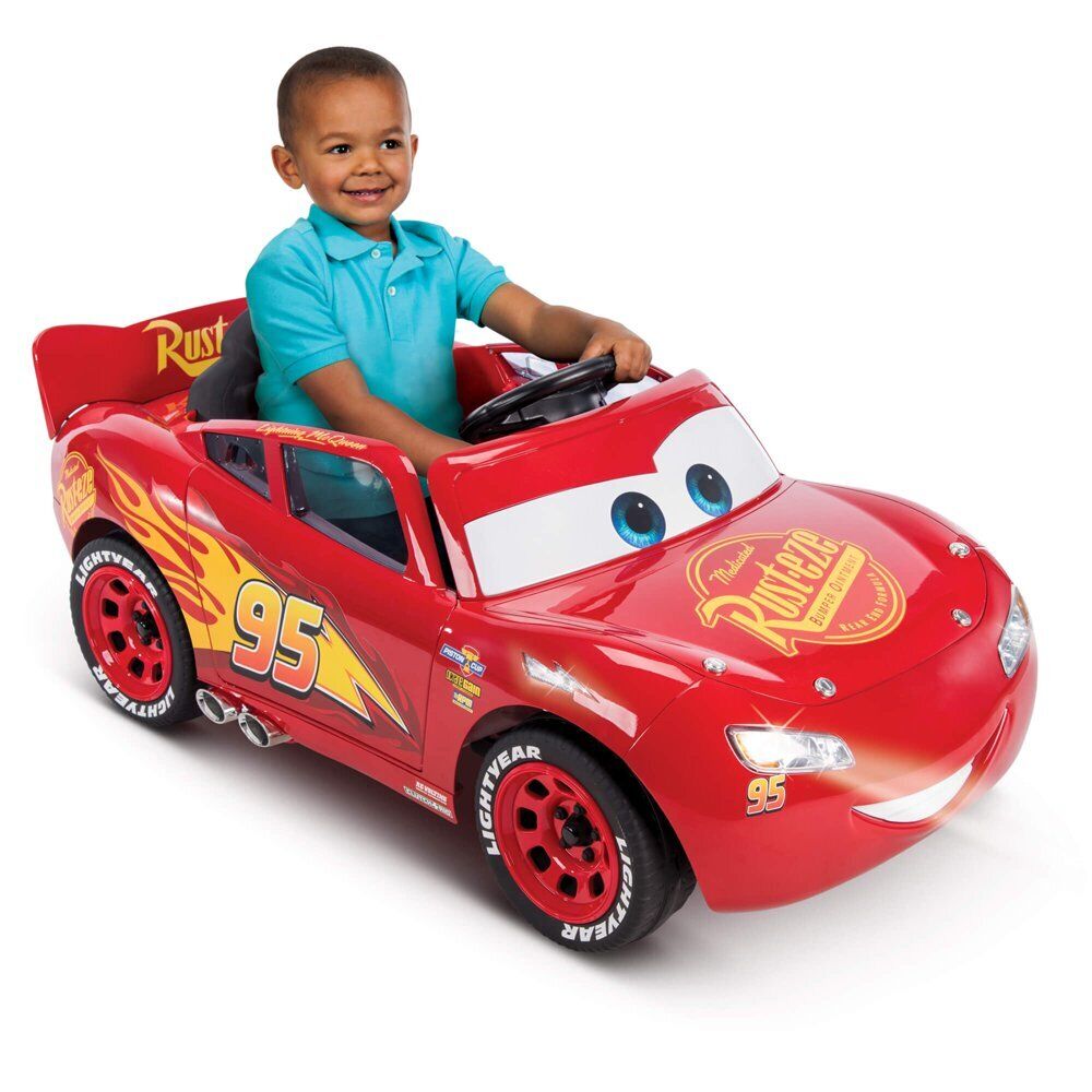 lightning mcqueen ride on