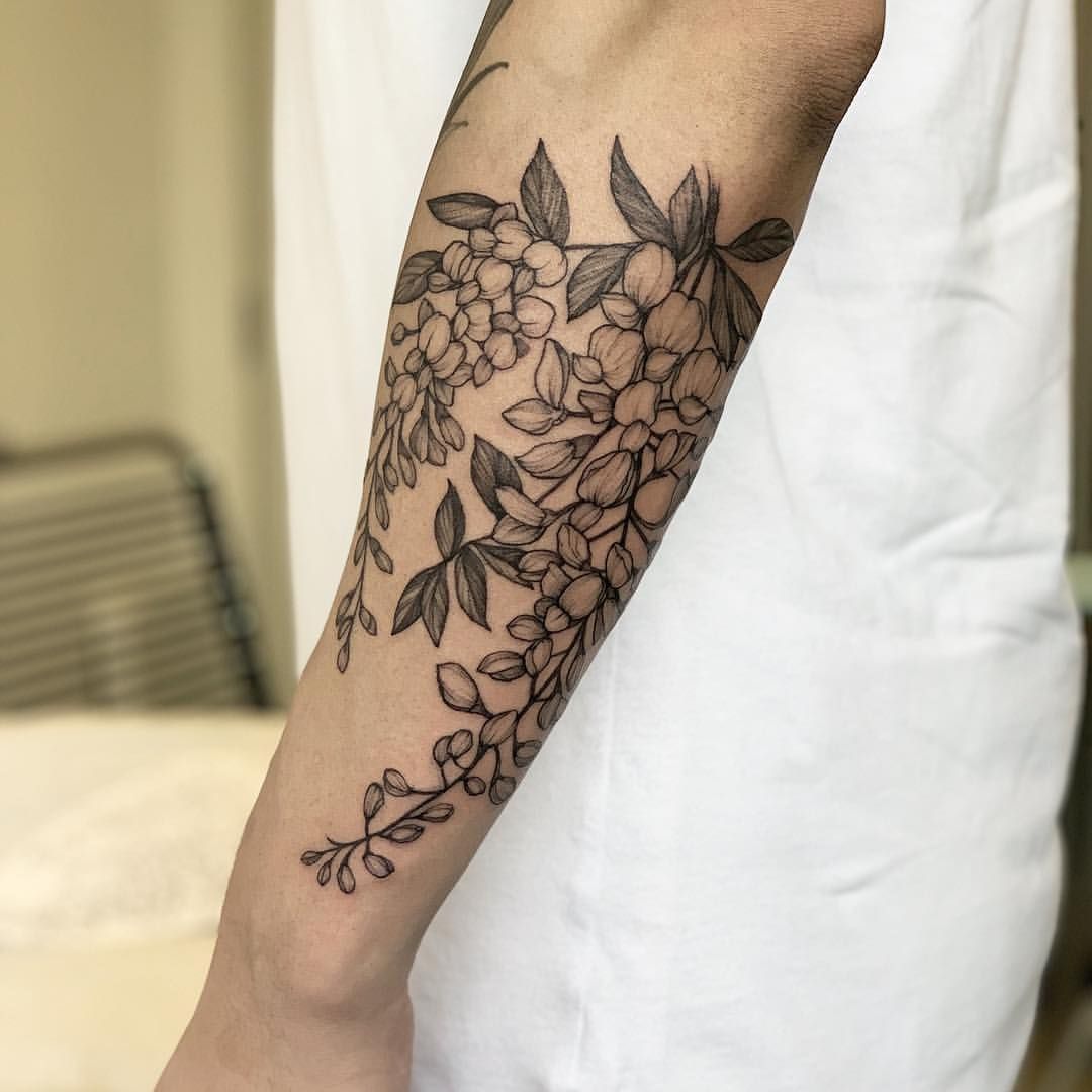 tattoo wisteria