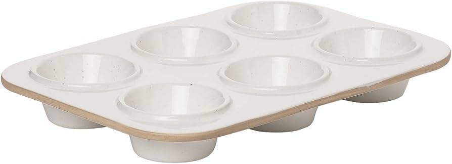 stoneware muffin tray