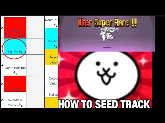 seed tracking battle cats